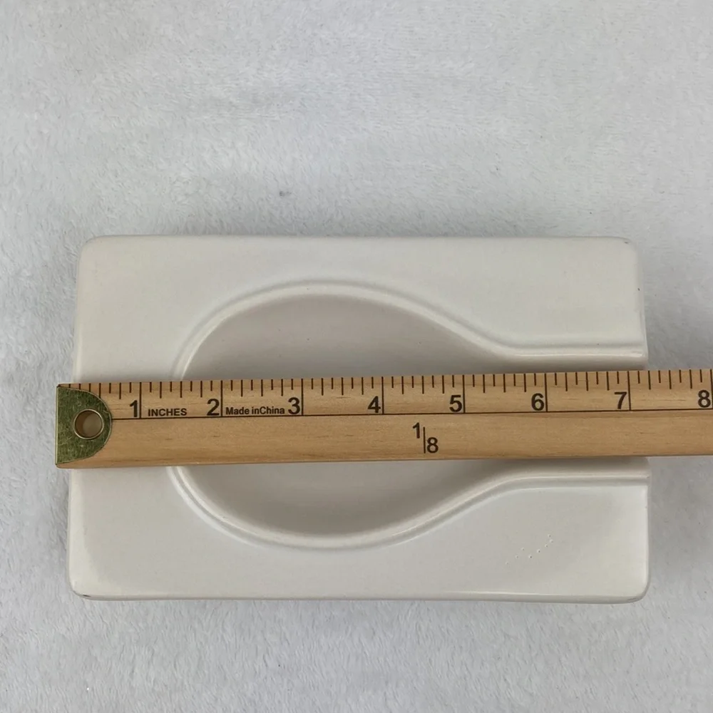 Pier 1 Imports Stoneware Spoon Rest 7”
